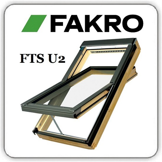 Мансардное окно ФАКРО FTZ U2 – 78*118 - БУДСЕРВИС БУДСЕРВИС